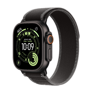 Apple Watch Ultra 3 49毫米 GPS + 流動網絡 黑色鈦金屬錶殼 配 黑色/木炭色越野手環